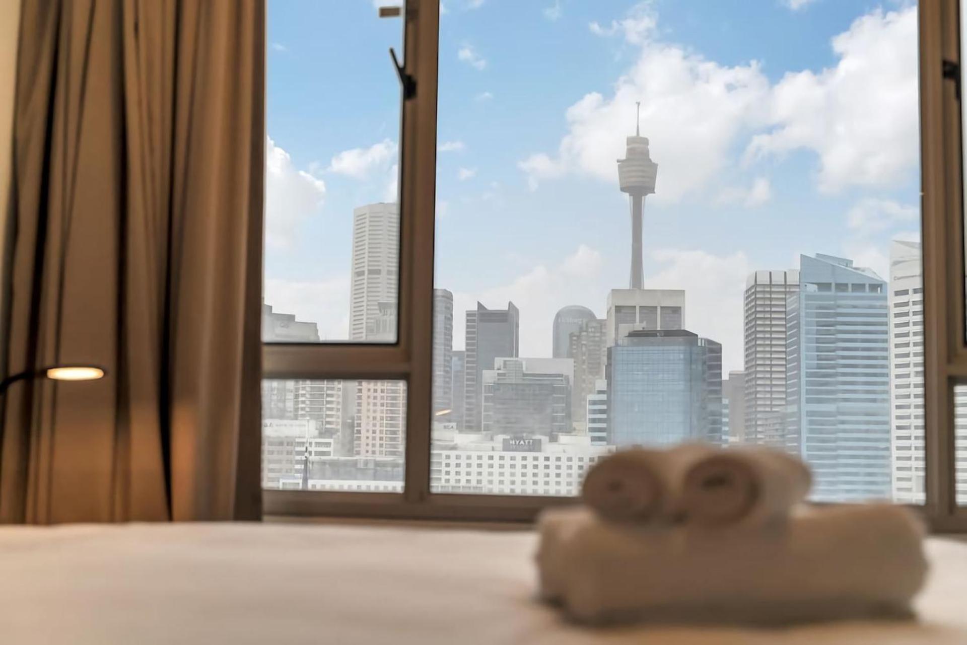 Dream Harbour View Parking Gym Pool Lägenhet Sydney Exteriör bild